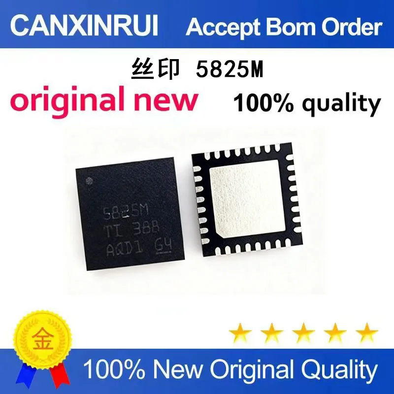 (5 Pieces) TAS5825MRHBR TAS5825MB0 silk screen 5825M 5825MB0 QFN packaged chip IC