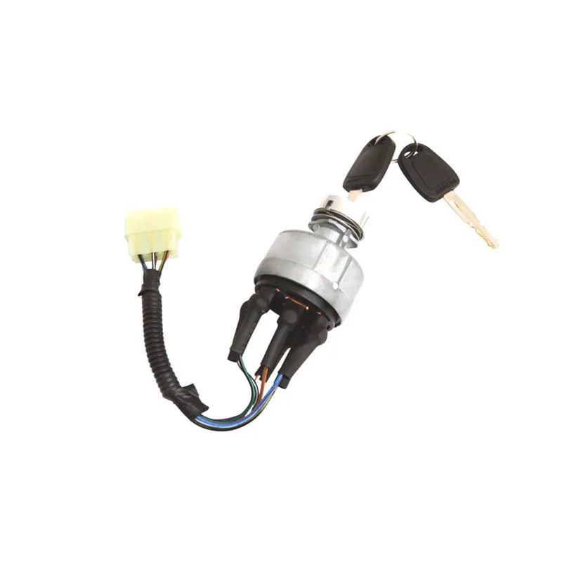 MUGURO for Doosan ignition switch, power supply, ignition switch, power switch lock key 301419-00109A