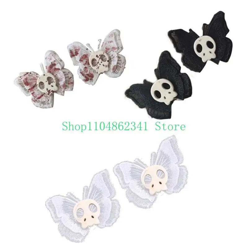 5ASD جدة الشعر دبابيس رئيس مجلس رأس مرنة لفراشة الهيكل العظمي شكل حبال الشعر نساء ذيل حصان للبنات الشعر