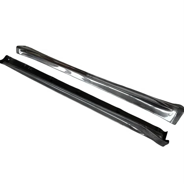

Car parts Real Carbon Fiber Car Bodykit Side Skirts Bumper Lip For Tesla Model Y Sedan 4-Door 2017-2022 Model Y