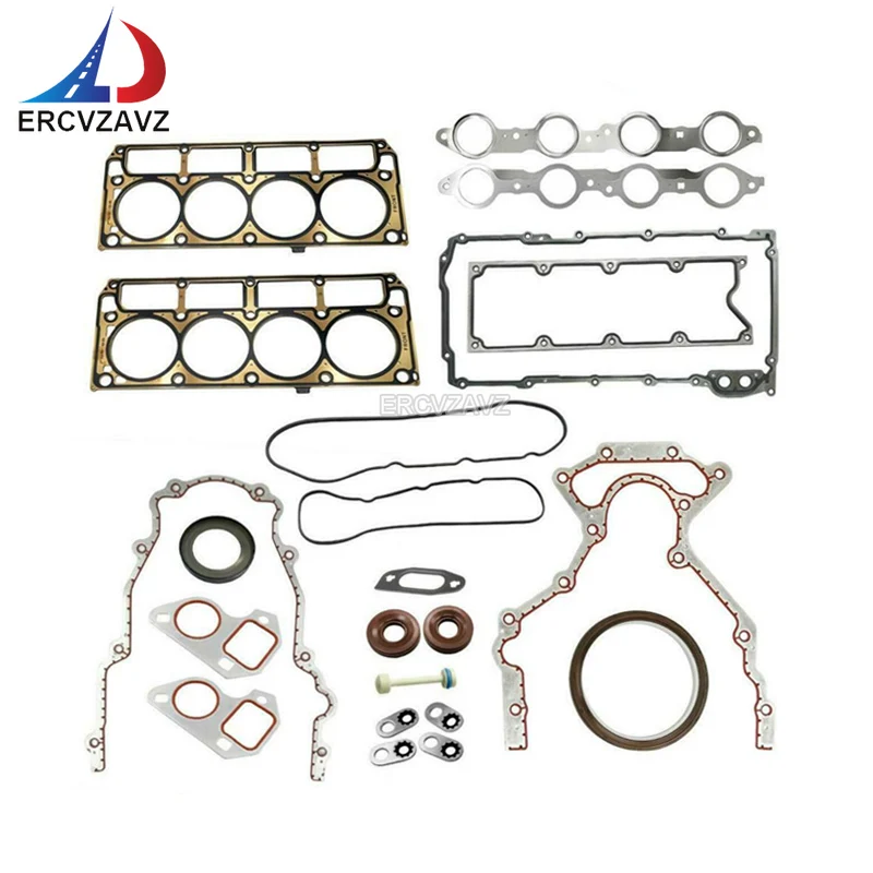 Engine Overhaul Gasket Kit Cylinder Head 4.8 5.3 5.7 6.0 6.2 L GEN III For GM Cadillac Chevrolet GMC Pontiac Buick Hummer Isuzu