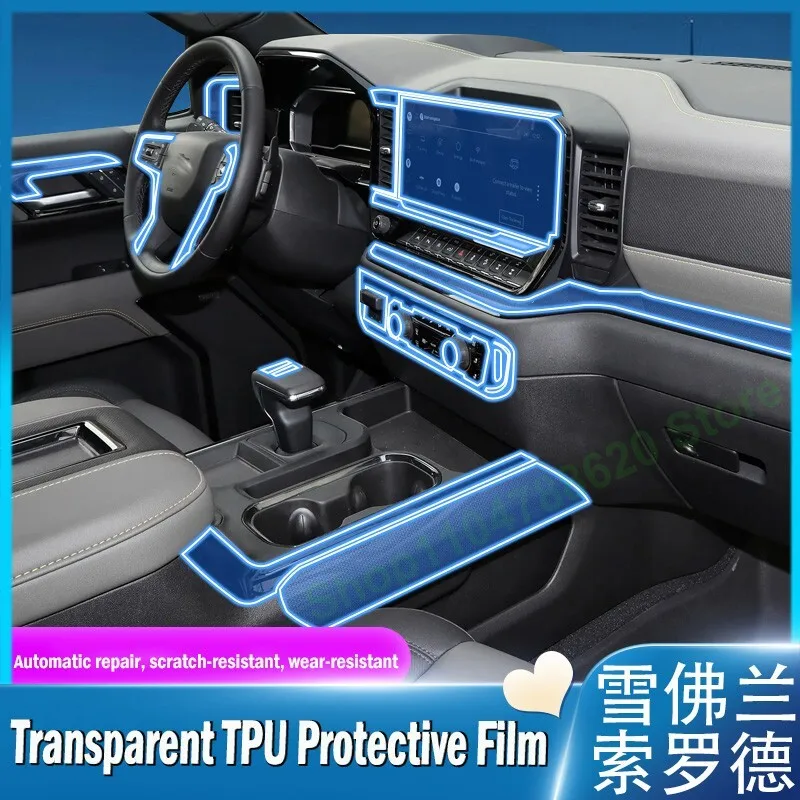 

TPU Central Control Screen Scratch-resistant Transparent Protective Film Interior Sticker For Chevrolet Solod 2022 Accessories