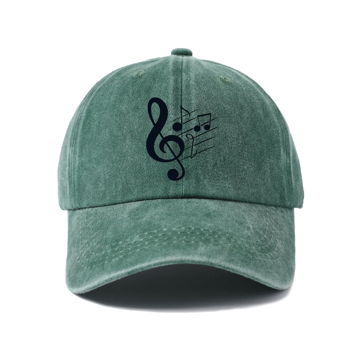 Vintage Quote Graphic Graphic Baseball Cap, Vintage Washed Adjustable Unisex Dad Hat, Casual Gift