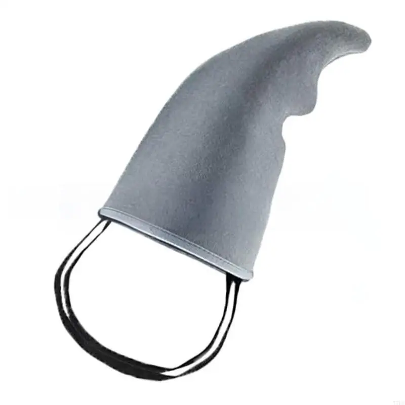 77 accesorio aleta tiburón para fiesta Halloween thark aleta aleta bandas elásticas hombro fácil usar