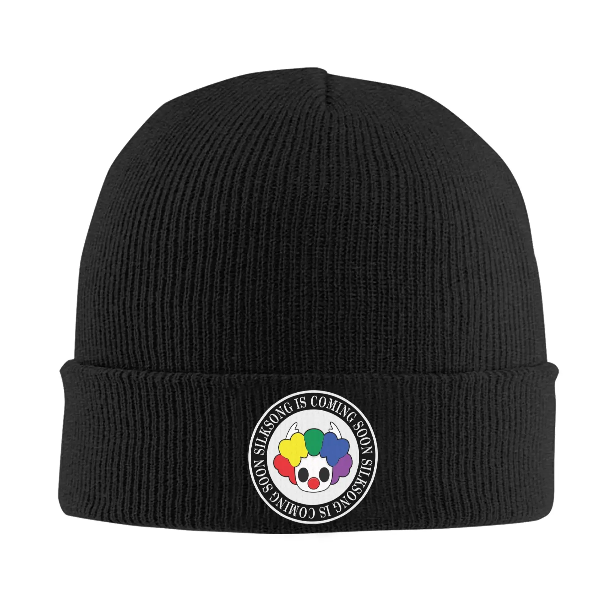 

Men Women Unisex Silksong Clown Beanie Hats Fashion Knitting Hat Spring Outdoor Caps Graphic Warm Soft Bonnet Hats