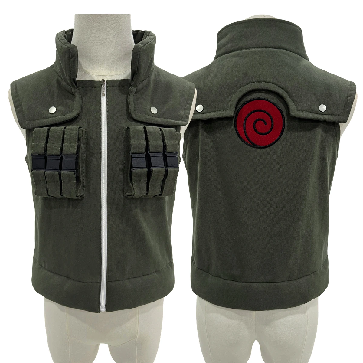 HOLOUN Anime Hatake Kakashi Cosplay Kostuum Vest T-shirt Broek Pouch Cos Conventie Gift Halloween Kerstmis