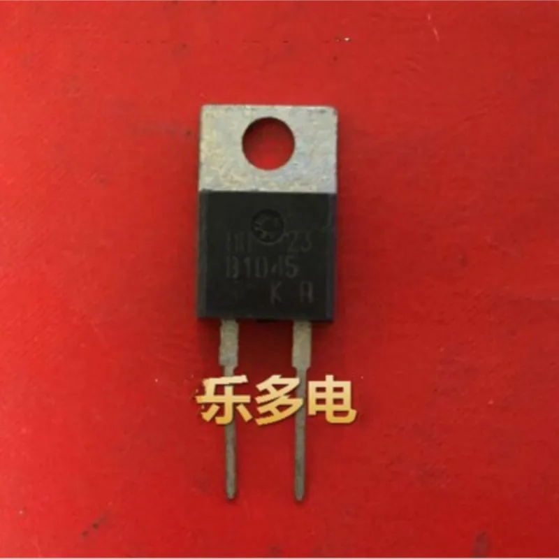 Used 1pcs MBR1045 MBR1045CT SB1045CT B1045 TO-220 Original disassembly