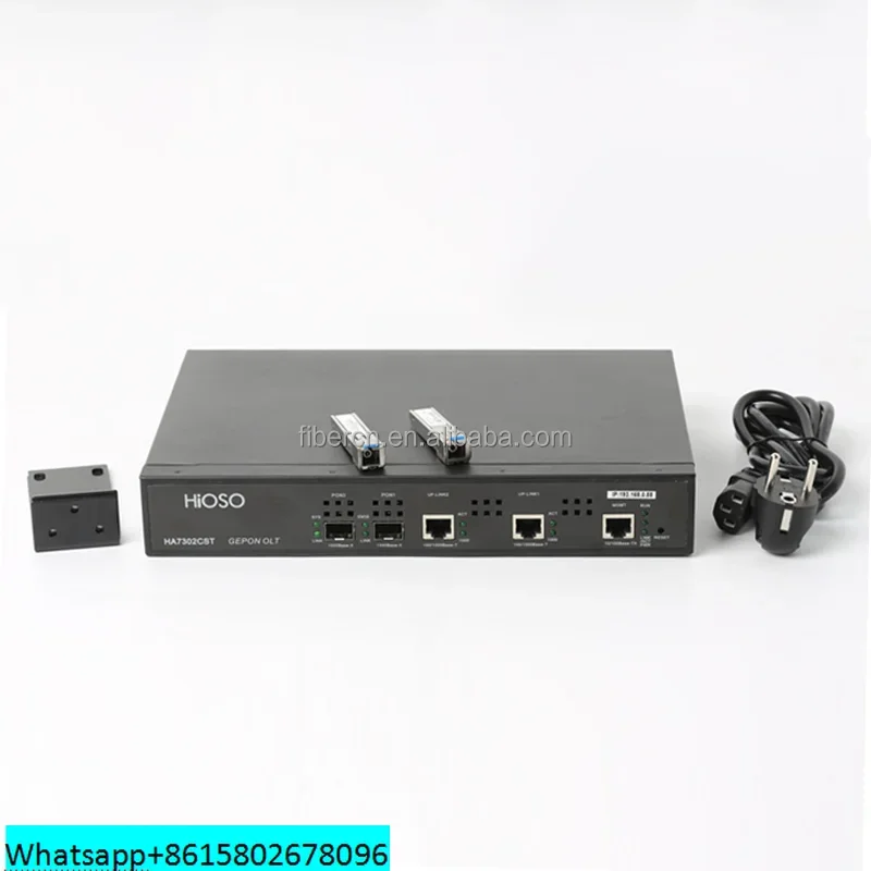 

Hieo MINI OLT 2 Port GEpon 2 SFP PX20 + PX20 ++ PX20 +++ модули Web SNMP Cli