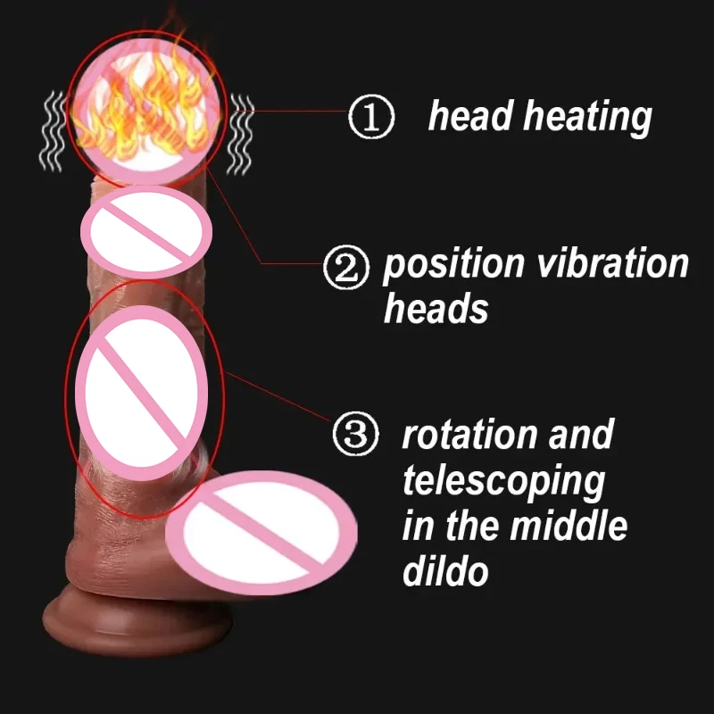 القضيب الاستمناء الشرجي للكبار تلسكوبي دسار التدفئة الدورية تلسكوبي دسار عن بعد G بقعة البظر محفز واقعية #4