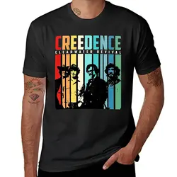 Creedence Clearwater Revivals camiseta para hombre, ropa estética sublime, camisetas divertidas