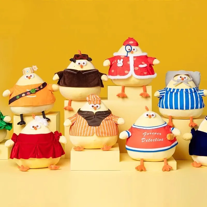 DunDun цыпленок, толстая курица, детектив, доктор, ролевая игра, плюшевая игрушка, мягкая кукла, мультяшное животное, папа, мама, сказка на ночь, подарок для мальчика и девочки DunDun цыпленок, толстая курица, детектив, доктор, ролевая игра, плюшевая игрушка, мягкая кукла, мультяшное животное, папа, мама, сказка на ночь, подарок для мальчика и девочки