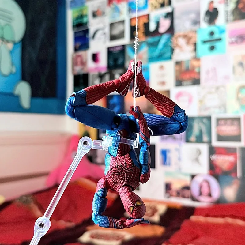 Ct Factory Maf001 놀라운 스파이더 맨 피터 파커 앤드류 가필드 매직 스파이더 맨 Shf 애니메이션 액션 피규어 모델 장난감 선물