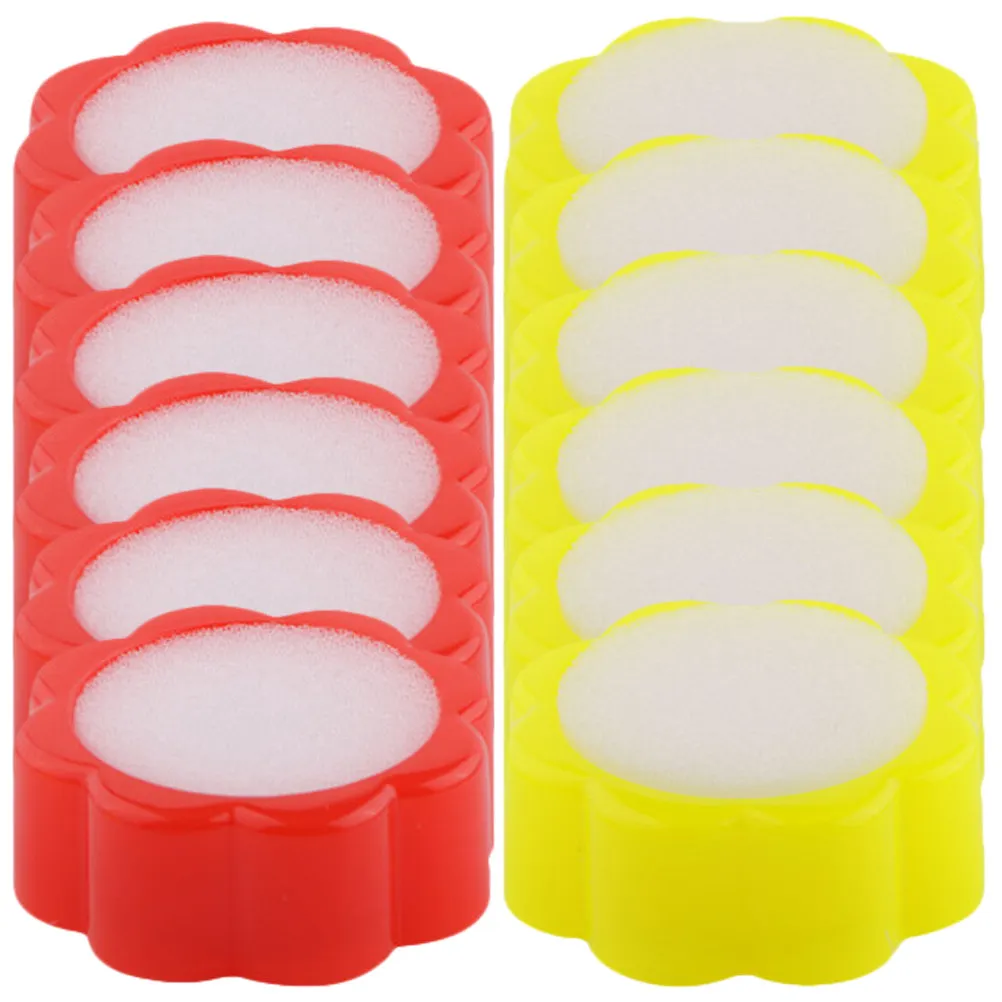

12Pcs Sponge Finger Moistener for Wetting Fingertips Counting Money Papers Envelopes Office Bank Accounting Use Comfortable