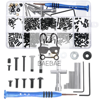 1 Set For WLtoys 144010 144001 144002 124016 124017 124018 124019 RC Car Parts Metal Upgrade Retrofit Screw Tool Box