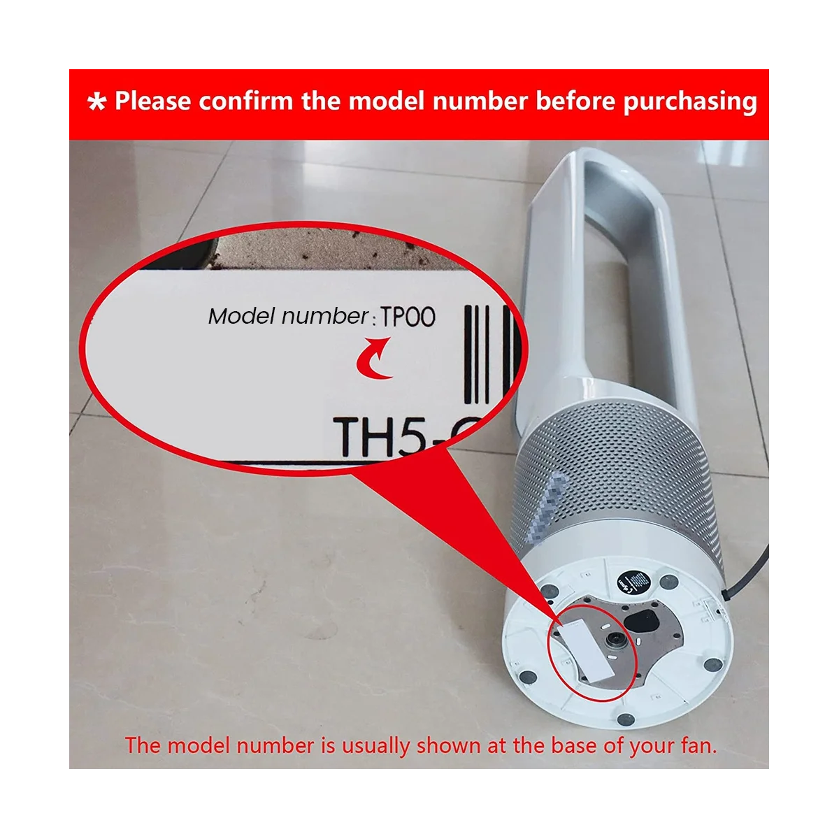 Substituição Controle Remoto para Dyson Pure Hot + Cool AM09 Purificador De Ar, Aquecedor e Ventilador