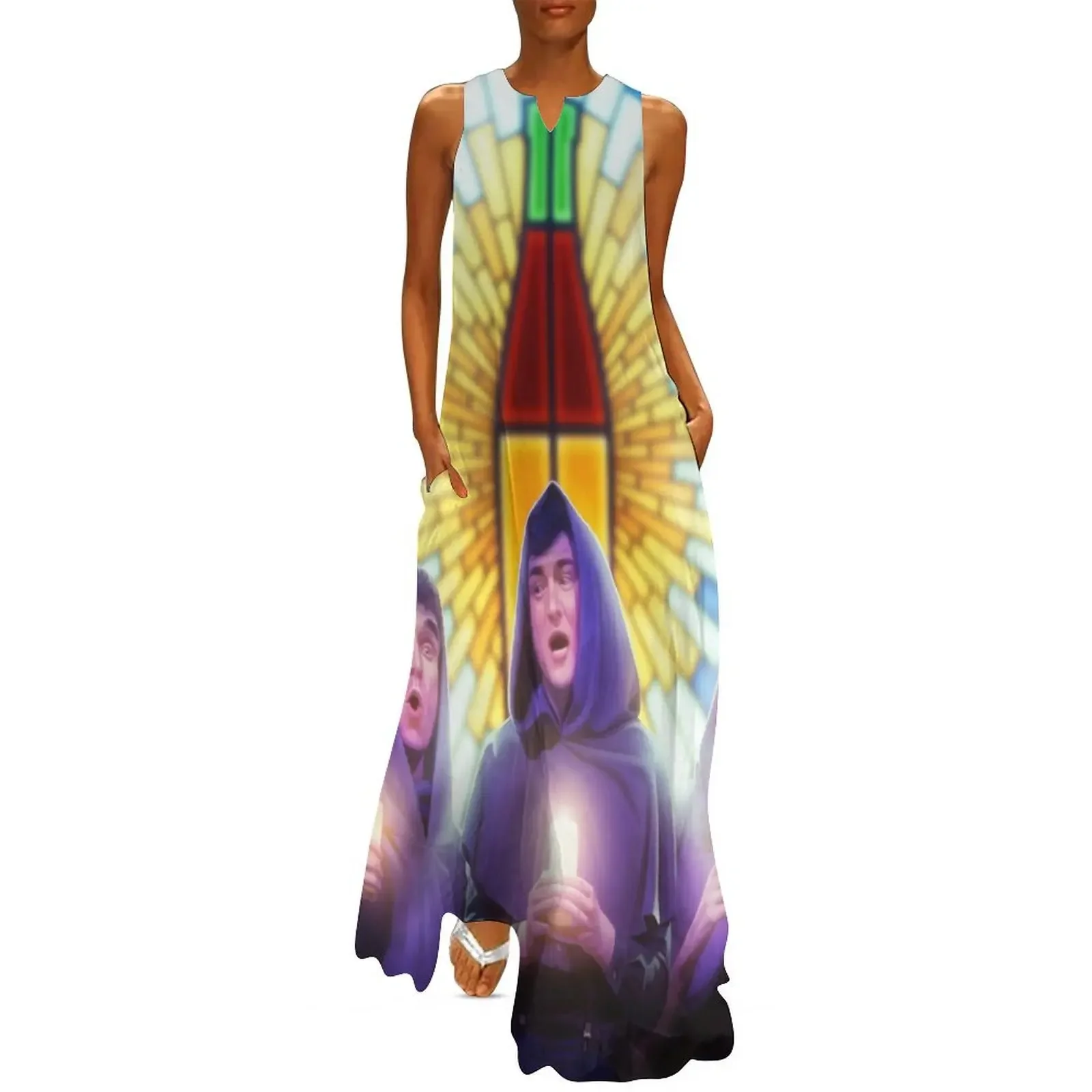 

Gregorian Monks Chant Long Dress chic and elegant evening dress summer clothes loose summer dress dresses for womens 2025