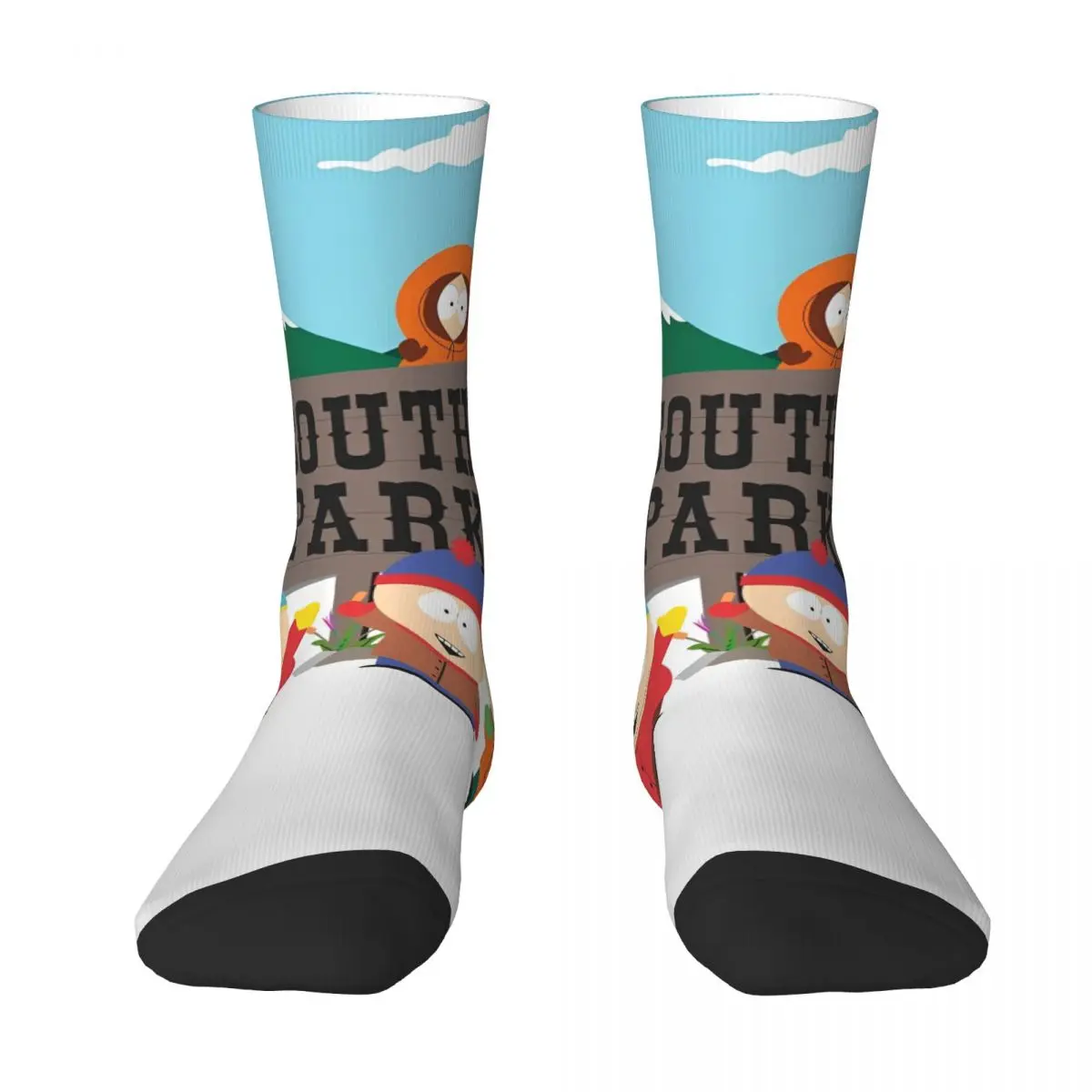 Souths Crew Parked Socks for Women Men Merch Breathable Soft Crew Socks Non-slip