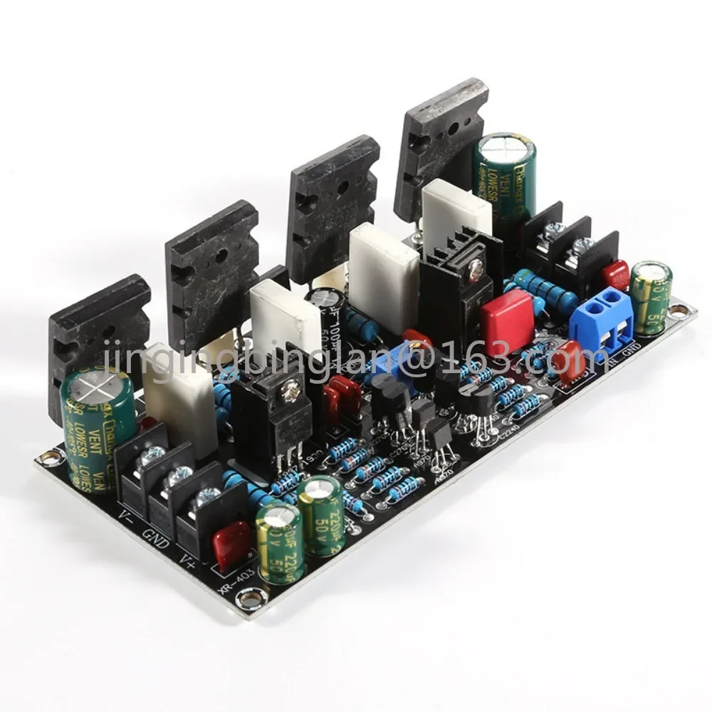 Mono 200W power amplifier board 1943 + 5200 Toshiba pair tube, rear stage power amplifier board