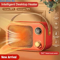 New 1200W Electric Space Heater Portable Home Heater Electric Heater Portable Heater with LED Screen PTC Ceramic Fast Heating