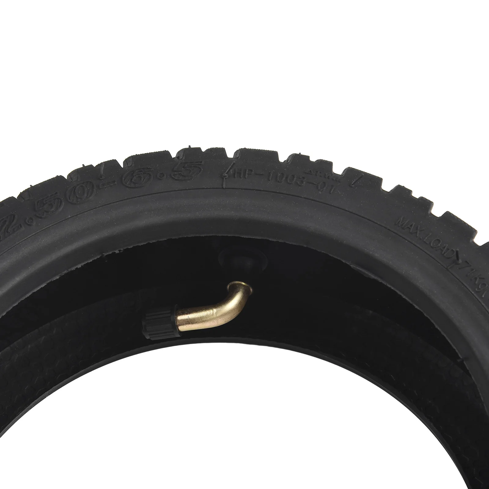 New Practical Tubeless Tire 10x2.5-6.5 Tyre Off-road Outdoor Black For Electric Scooter For Ninebot Max G30 Self-repair