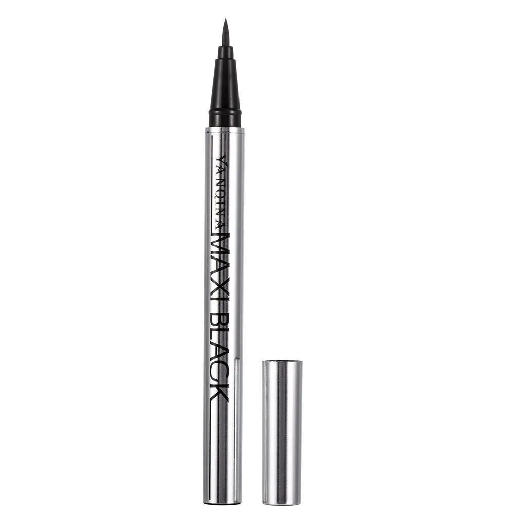 YANQINA Ultimative Schwarz Langlebig Eye Liner Bleistift Wasserdicht Eyeliner Wisch-Proof Kosmetik Schönheit Make-Up Flüssigkeit Delineador