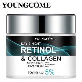 YOUNGCOME Retinol Collagen Moisturizing Cream ส่งเสริมความยืดหยุ่นของผิวและความมันวาวบํารุงผิว Brightening ปรับปรุงเนื้อผิว