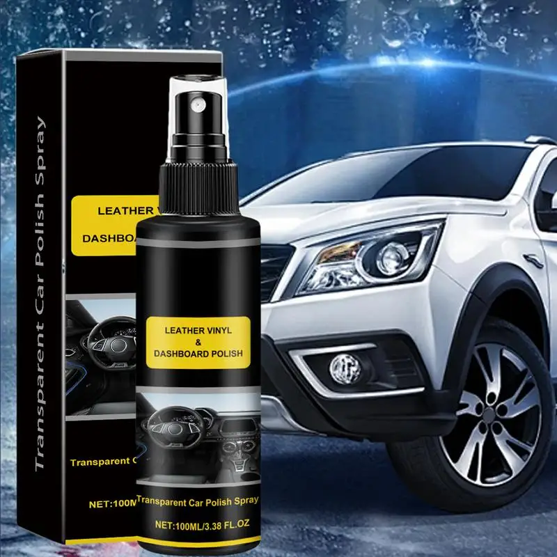 

Car Ceramic Coating Shine Spray 100ml Auto Detailing Liquid Nano Spray Hydrophobic Scratch Repair Remover Paint Protection Wax