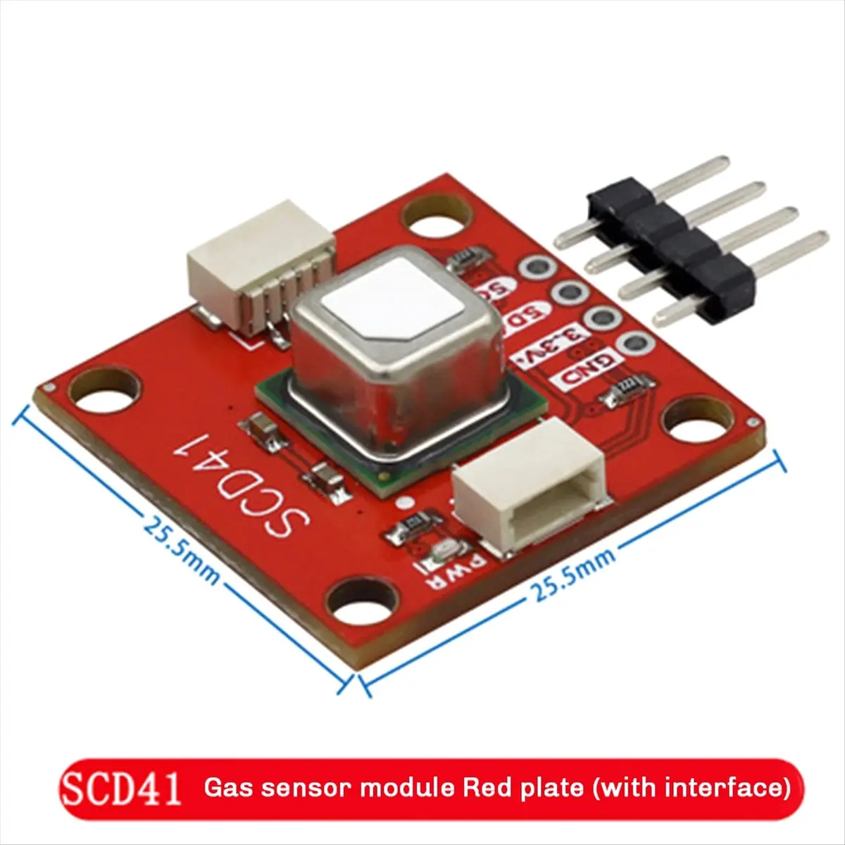 T35C SCD41 Gas Sensor Module Detects CO2 Carbon Dioxide Temperature and Humidity in One Sensor Communication B
