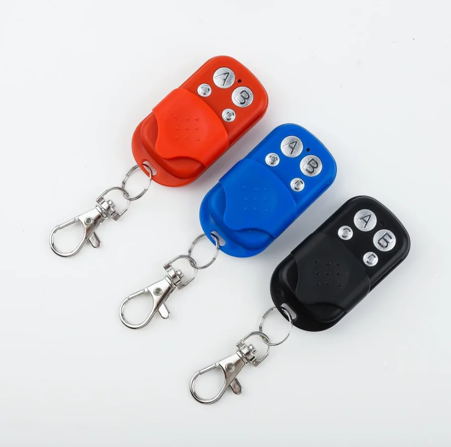 

433MHZ 433.92MHZ Universal Garage Door Opener Remote Control 433MHZ Clone Learning Rolling Code Duplicator For Gate Garage Door