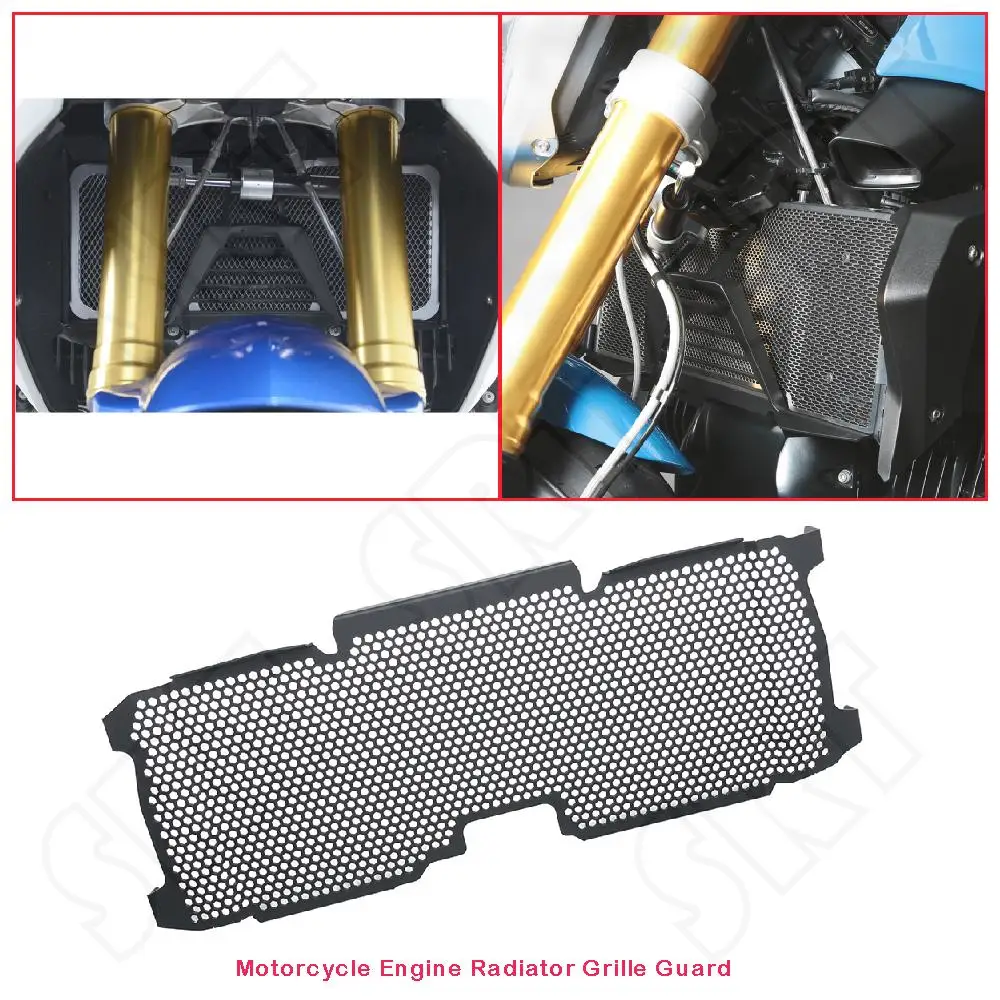 

Fits for BMW R1250R R1250RS LC R1200 R1250 RS R R1200RS 2015-2022 Motorcycle Engine Radiator Grille Guard Cooler Protector Cover