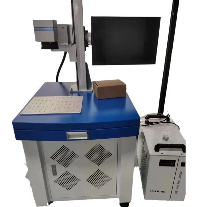 Mesin Penandaan Laser Desktop Produksi Profesional Online Jinan Non-Metalik Casing Ponsel Pencetakan Kustomisasi Coding