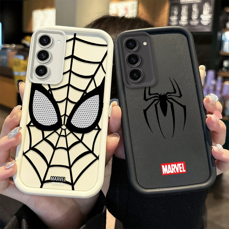 Coque de téléphone souple Marvel Spider-Man pour Samsung Galaxy S26 S25 S24 Ultra S23 S22 S21 Plus S20 FE A56 A55 A54 A53 A52 4G 5G
