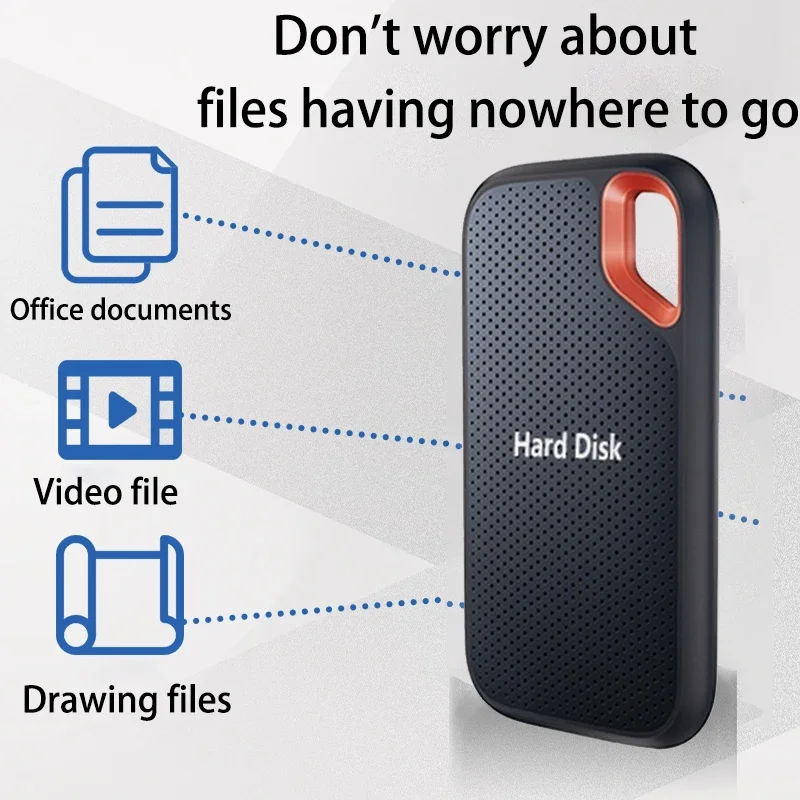 

Внешний твердотельный накопитель Lenovo Mobile SSD E61 2 ТБ, 6 ТБ, 8 ТБ, 256 ТБ USB 3.1 для ноутбуков, PS5, мобильных устройств