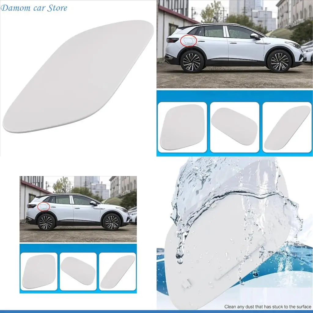 

A2UC Long Lasting Waterproof Charging Inlet Cover Lid Exterior Cap Protector Guard For ID4 Vehicle 11G809909