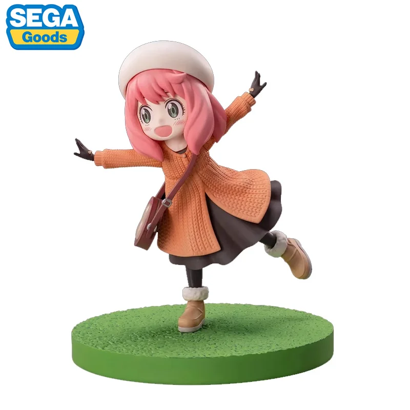 Sega SPY×FAMILY Luminasta TV Anya Forger Go Out Anime Figure Action Model Collectible Toys Gift