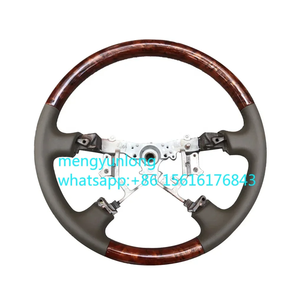 

Wood texture Steering Wheel For Land Cruiser Prado 120 150 FJ120 FJ150 car Interior accessories