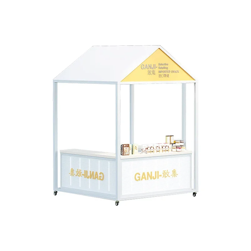 Internet celebrity bazaar stall shelves large-scale events exhibition temporary build display shelves night market stall car