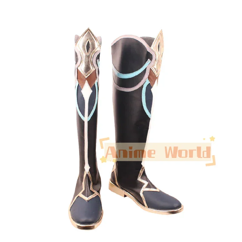 Honkai: Star Rail Dan Heng Imbibitor Lunae Ult ivon Scarpe Stivali Cosplay Stivali di Carnevale di Halloween Realizzati su misura