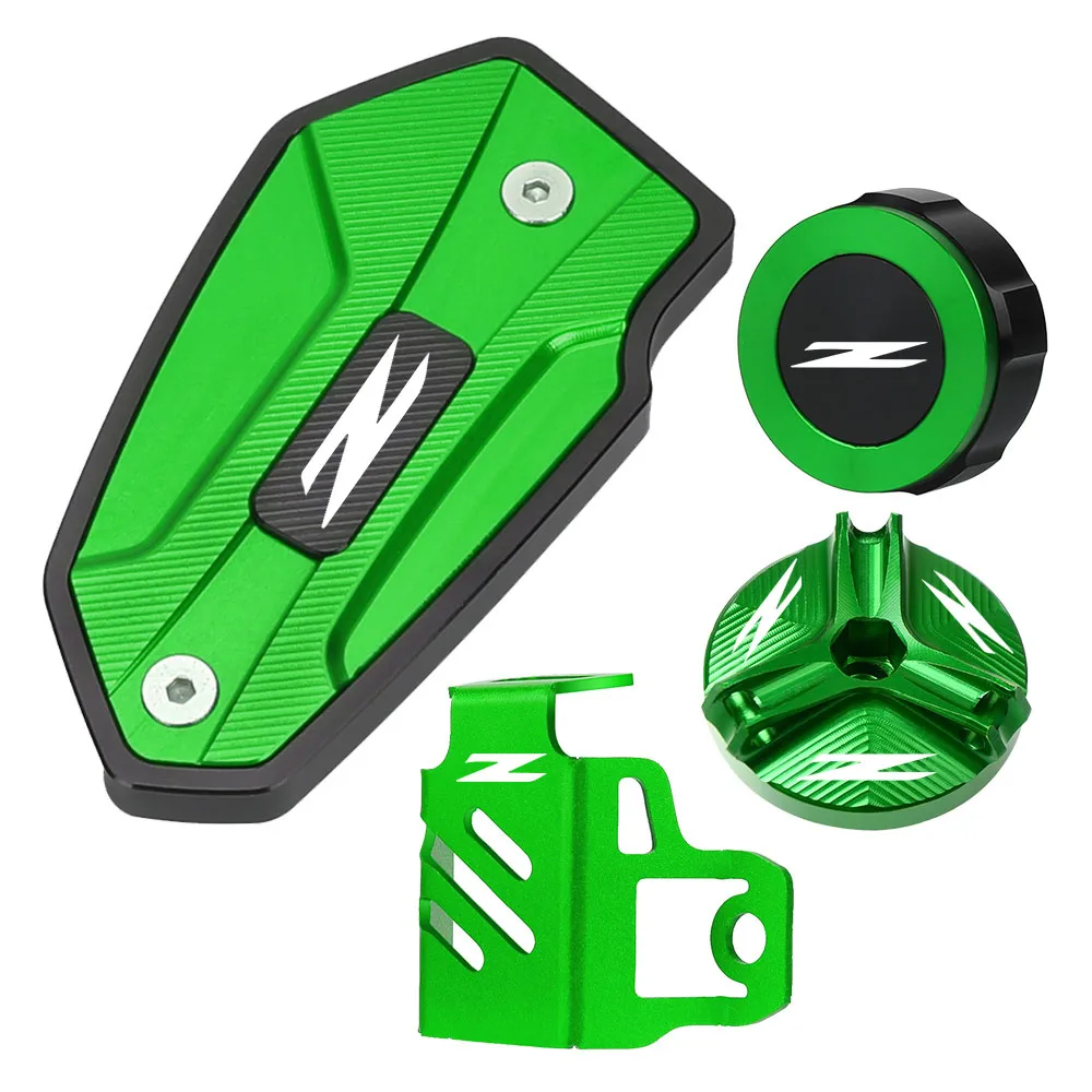 

For KAWASAKI Z900 RS Z650 Z800 Versys650 Vulcan Ninja 650 Motorcycle Brake Fluid Cylinder Master Reservoir Oil Filler Cap Guard