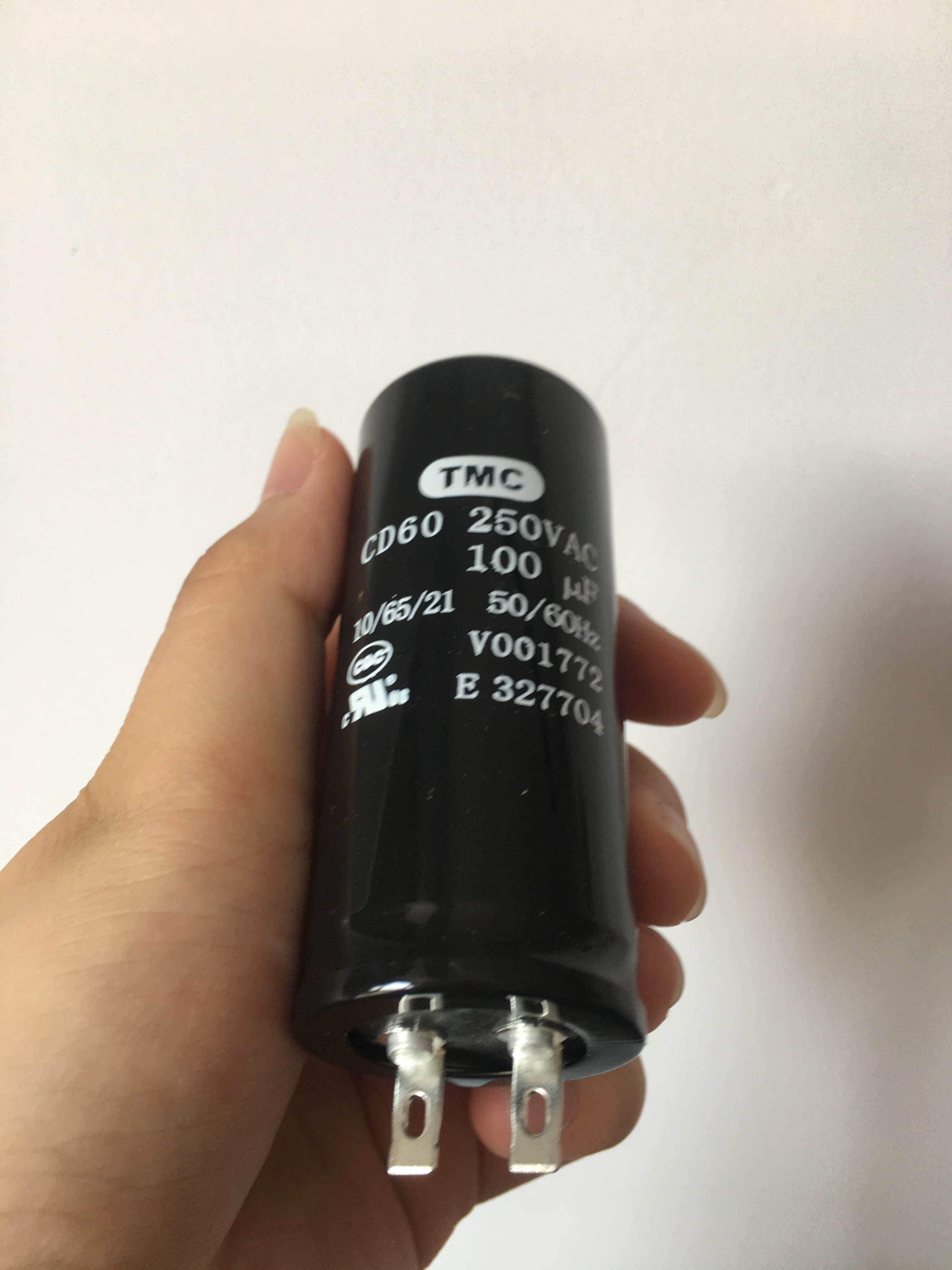 CD60 motor starting capacitor 250V 50UF 75UF 100UF 150UF 200UF 250UF 300UF 400UF 500UF