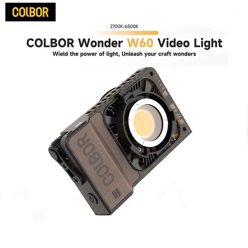 Colbor W100 W100R Wonder 100W COB LED Video Light Pocket Lighting for Photography Video Outdoor Shooting YouTube TikTok Live