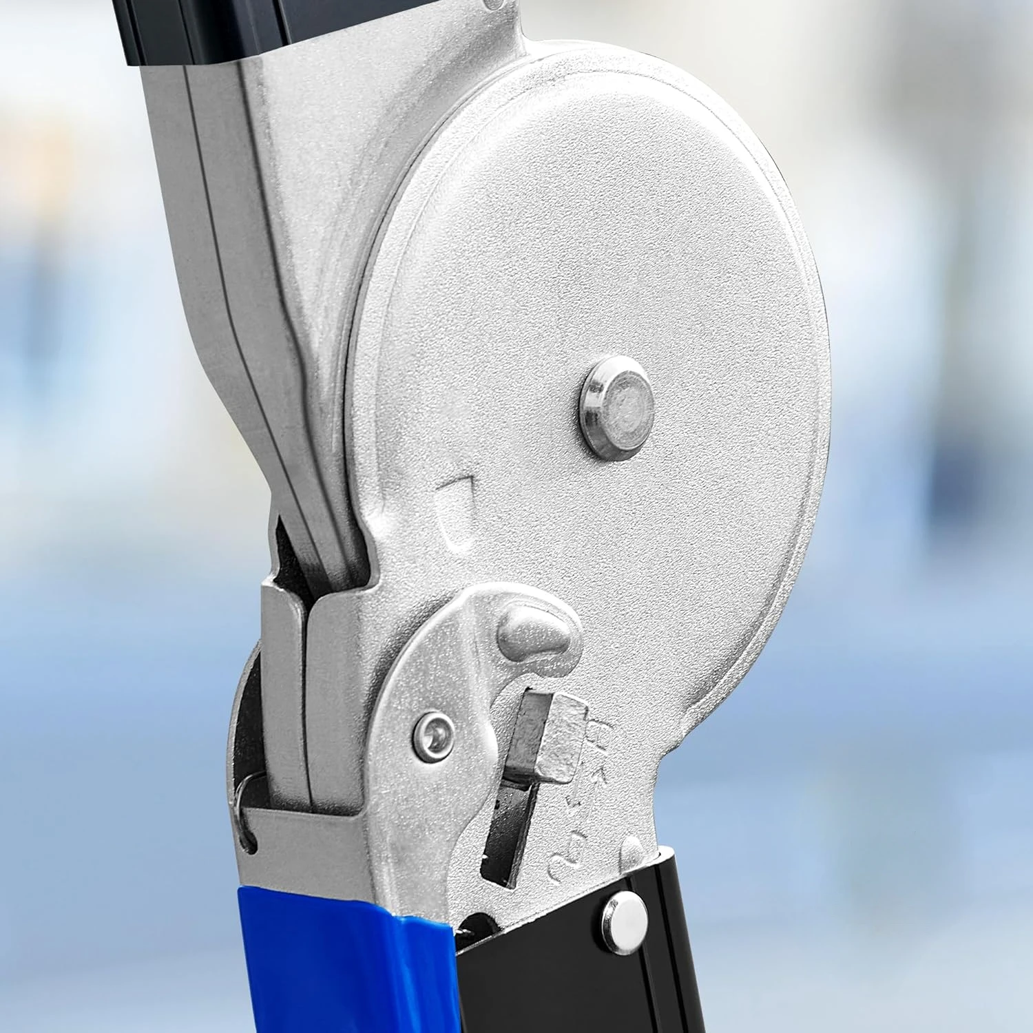 Ladder 7 in 1 Multi-Purpose Ladder Aluminium Extension Ladder 12Ft Folding Adjustable Telescoping Step Ladder Heavy Duty Ladders