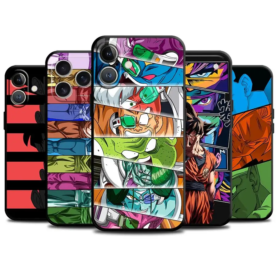 Funda para Teléfono con Diseño de Vegeta de Dragon Ball para Apple iPhone 17 Pro Max, Air 15 Pro, 7, 8, 12, 17e, XR, XS MAX, 14, 13, 16, 11
