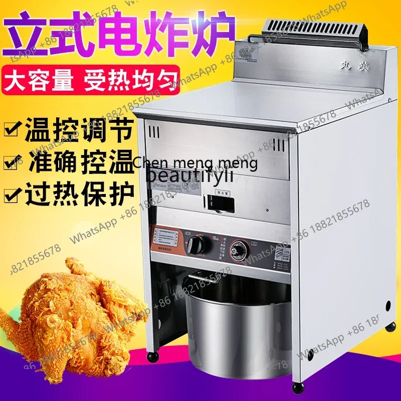 Z189  Commercial Gas Fryer  Gas Automatic Constant Temperature Fryer Hamburg Shop Fryer