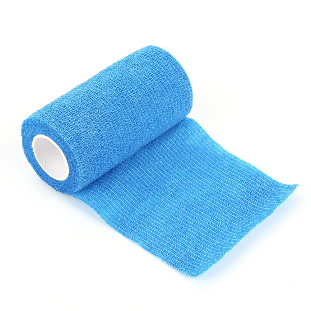 Esporte colorido auto adesivo elástico bandagem envoltório, elastoplast para o joelho, almofadas de apoio, dedo, tornozelo, palma, ombro, 4,5 m