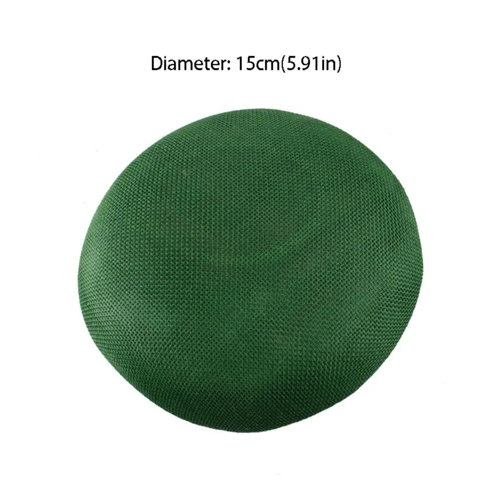 Elegant Solid Color Fascinator Base Wide Brim 15 CM Masquerade Top Hat Formal Hat Headpiece Mesh Hat Party Headpiece - view 6