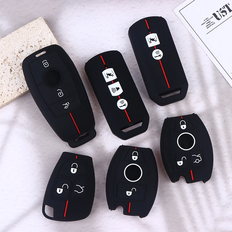 고품질 실리콘 키 보호기 오토바이 키 케이스 리모컨 키 쉘 커버 (SH 125 PCX 150 포르자 350 키 폽 커버용) 1개