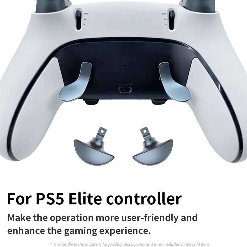 1set For PS4 PS5 Edge Elite Game Handle Controller Metal High and Low Rocker Cap Paddle Paddle Back Button Accessory ﻿