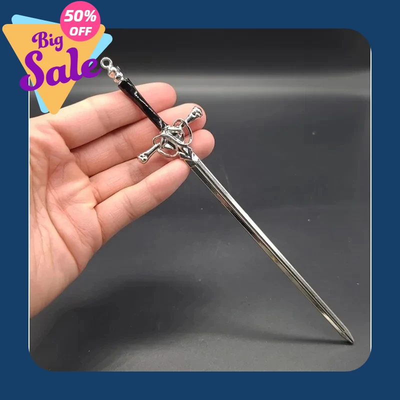 

1/6 Scale Ancient Soldiers Bjd Long Sword Model Knightly Sword for 12inch Action Figures Scene Accessories