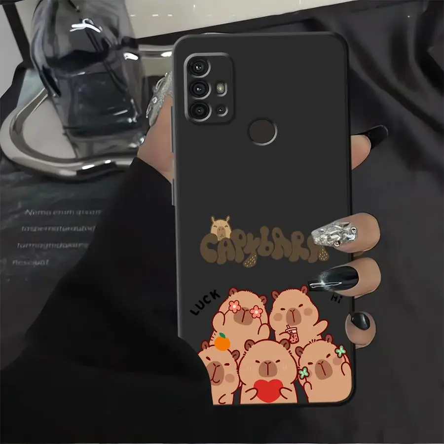 حافظة لهاتف Moto Edge 20 30 X30 Pro S30 Pro Caypabara Happy #6